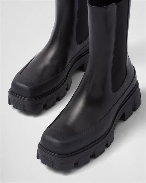 prada snow.boots|Prada chelsea ankle boots.